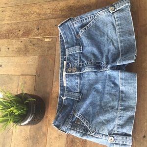 Mossimo low rise denim shorts